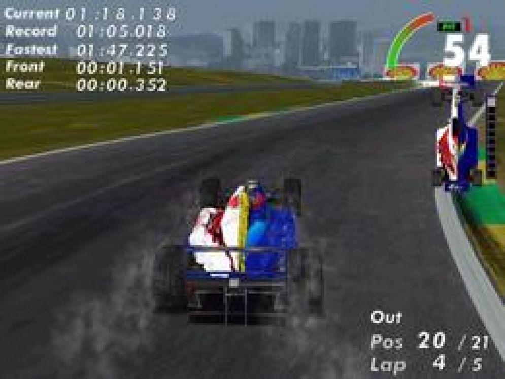 Screenshot ze hry F1 World Grand Prix 2000 - Recenze-her.cz