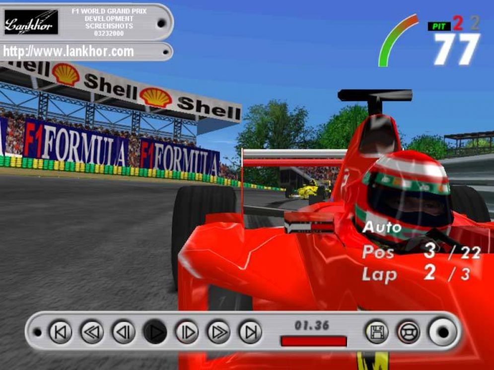 Screenshot ze hry F1 World Grand Prix - Recenze-her.cz