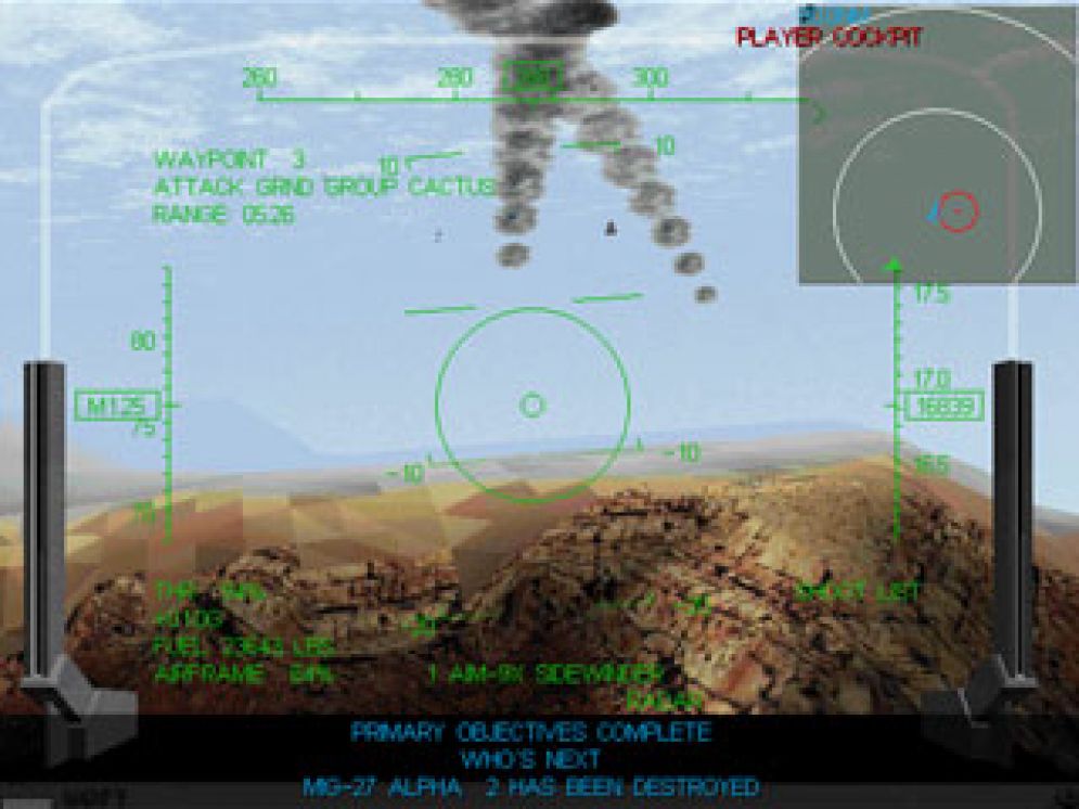 Screenshot ze hry F22 Lightning II - Recenze-her.cz