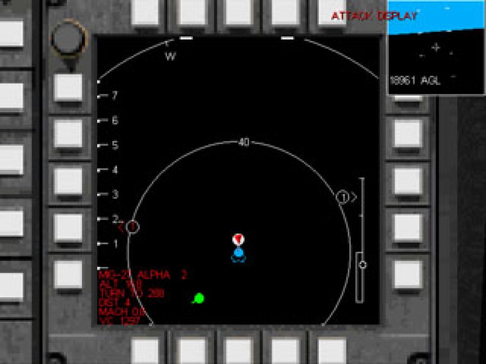Screenshot ze hry F22 Lightning II - Recenze-her.cz