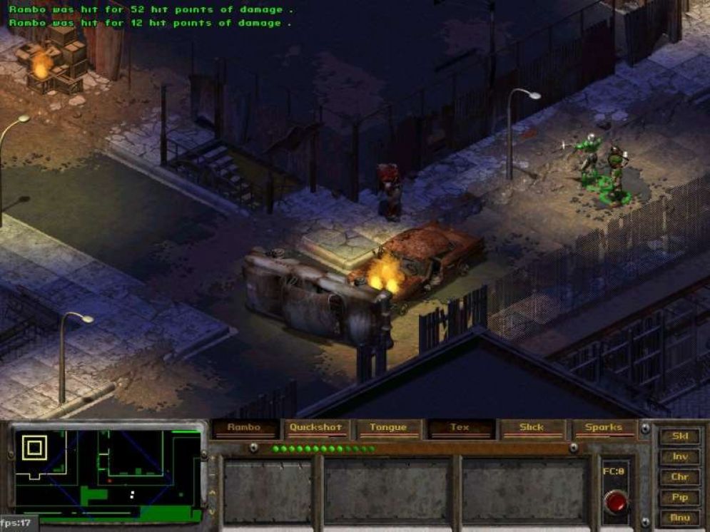 Screenshot ze hry Fallout Tactics: Brotherhood of Steel  - Recenze-her.cz