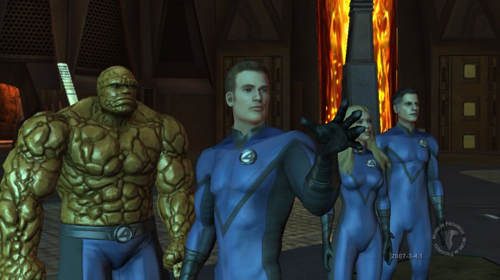 Screenshot ze hry Fantastic 4: Rise of the Silver Surfer - Recenze-her.cz