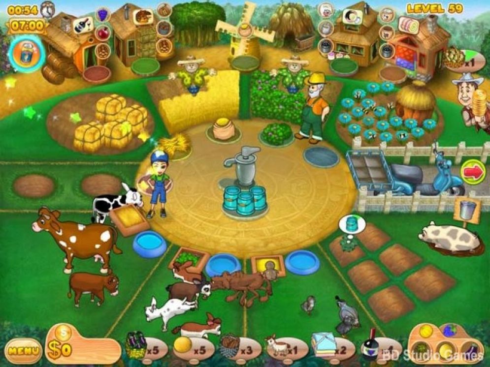 Screenshot ze hry Farm Mania 2 - Recenze-her.cz