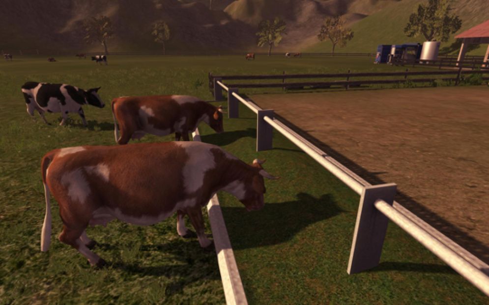 Screenshot ze hry Farming Simulator 2011 - Recenze-her.cz
