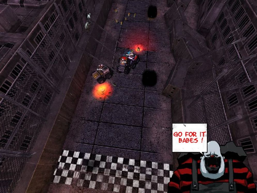 Screenshot ze hry Fast Lane Carnage - Recenze-her.cz