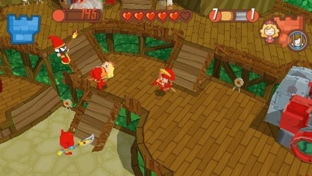 Screenshot ze hry Fat Princess: Fistful of Cake - Recenze-her.cz