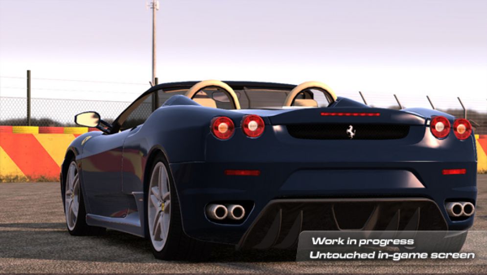 Screenshot ze hry Ferrari Project - Recenze-her.cz