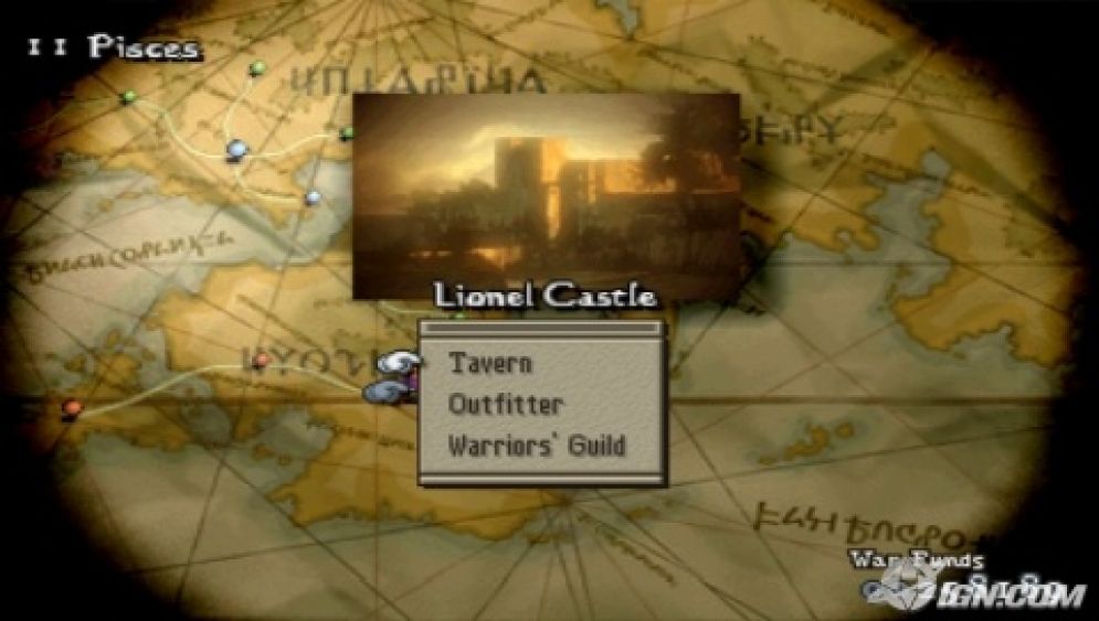 Screenshot ze hry Final Fantasy Tactics: The War of the Lions  - Recenze-her.cz