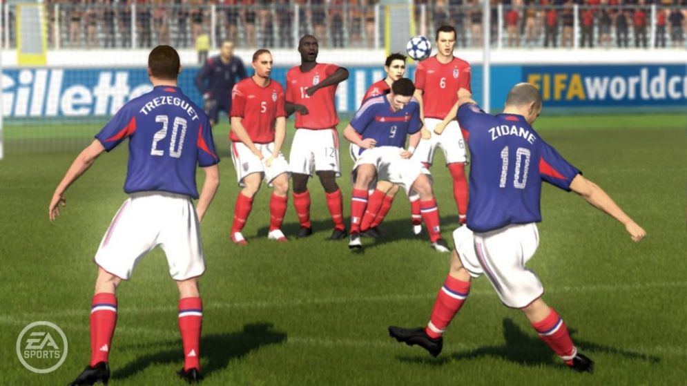 Screenshot ze hry FIFA 06: Road to FIFA World Cup - Recenze-her.cz