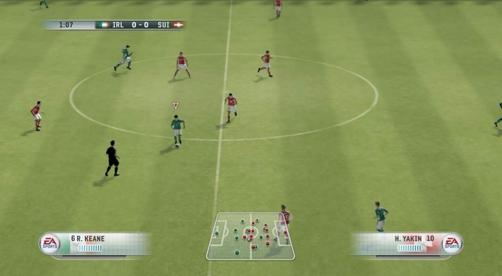 Screenshot ze hry FIFA 06: Road to FIFA World Cup - Recenze-her.cz