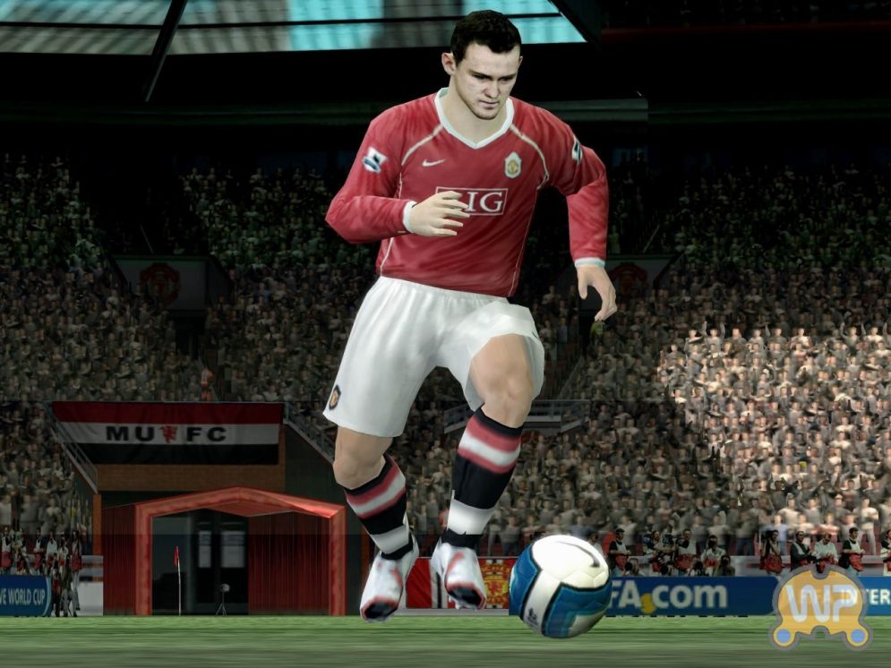 Screenshot ze hry FIFA 08 - Recenze-her.cz