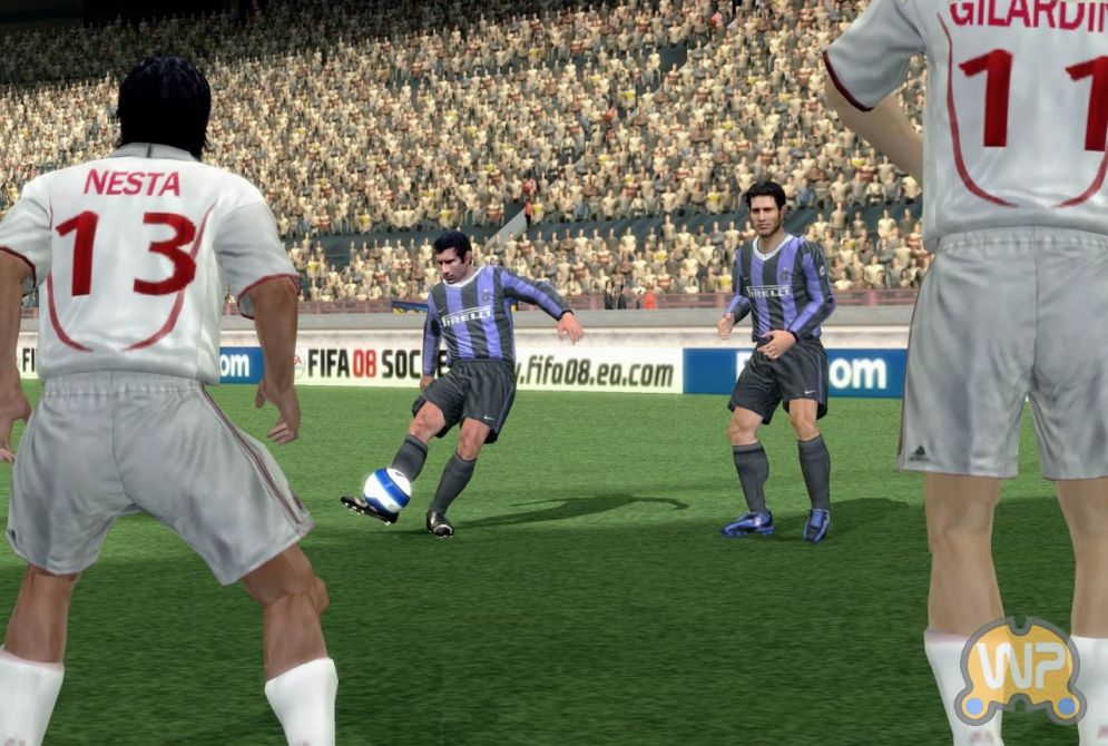 Screenshot ze hry FIFA 08 - Recenze-her.cz