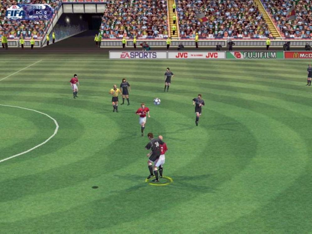 Screenshot ze hry FIFA 2001 - Recenze-her.cz