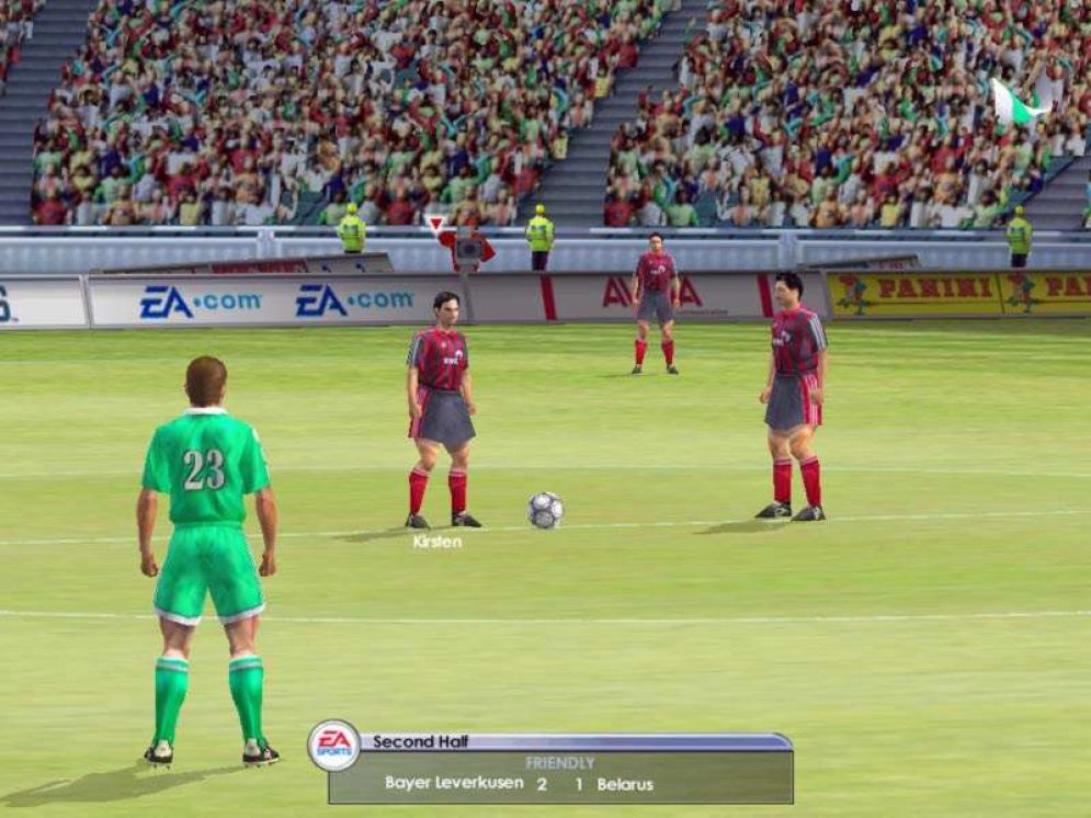 Screenshot ze hry FIFA Football 2002 - Recenze-her.cz