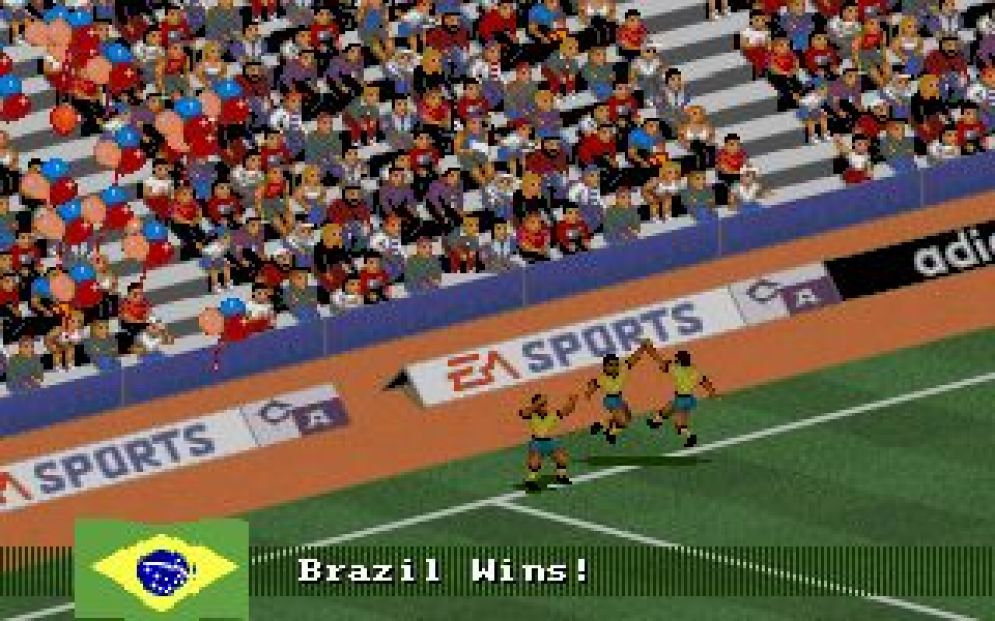 Screenshot ze hry FIFA International Soccer - Recenze-her.cz