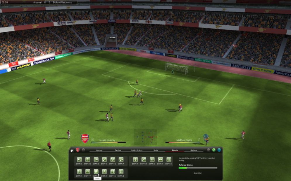 Screenshot ze hry FIFA Manager 10 - Recenze-her.cz