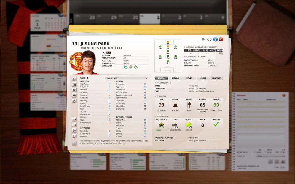 Screenshot ze hry FIFA Manager 2011 - Recenze-her.cz