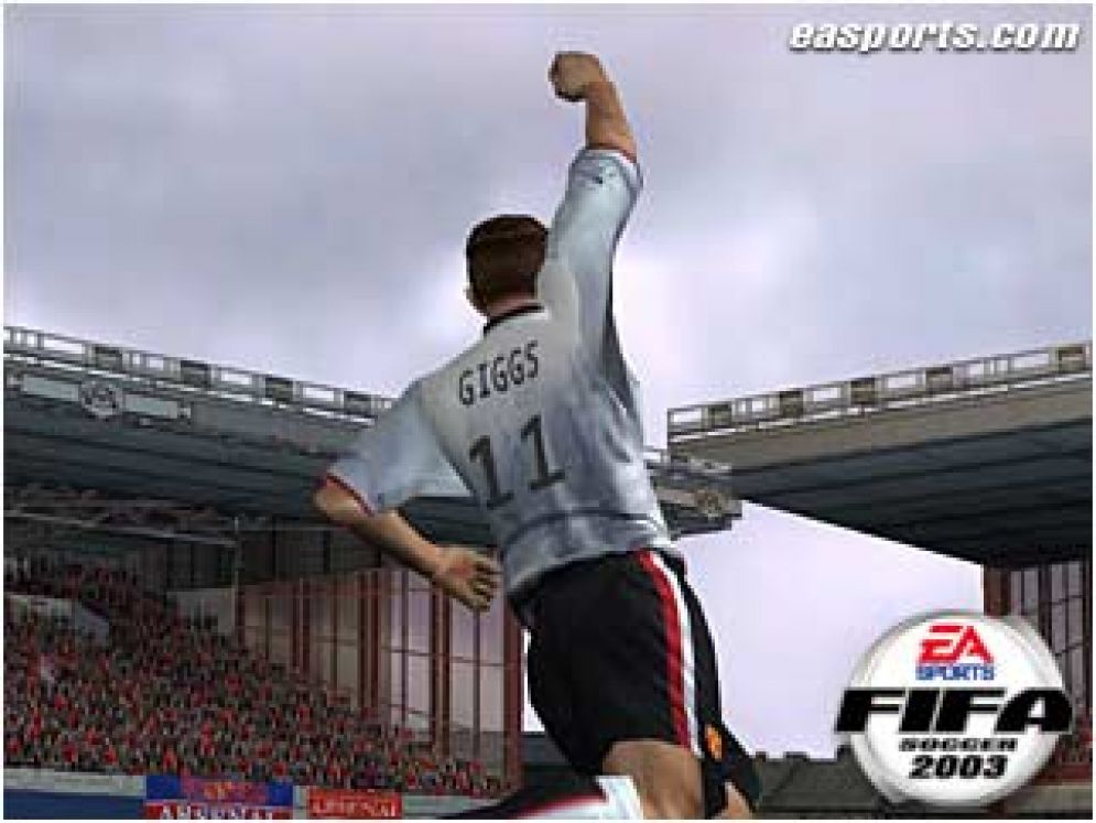 Screenshot ze hry FIFA Soccer 2003 - Recenze-her.cz
