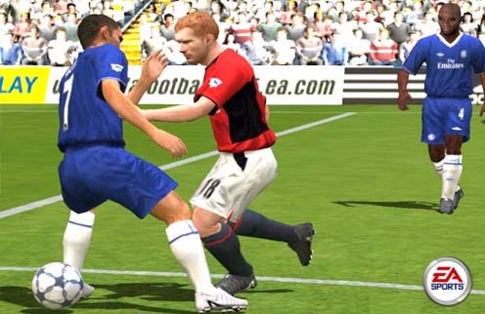 Screenshot ze hry FIFA Soccer 2005 - Recenze-her.cz