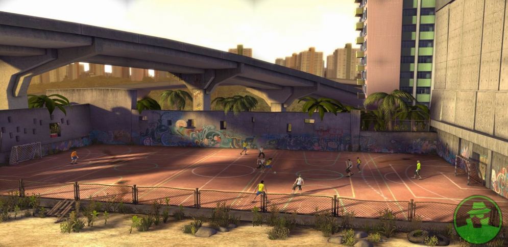 Screenshot ze hry FIFA Street 3 - Recenze-her.cz