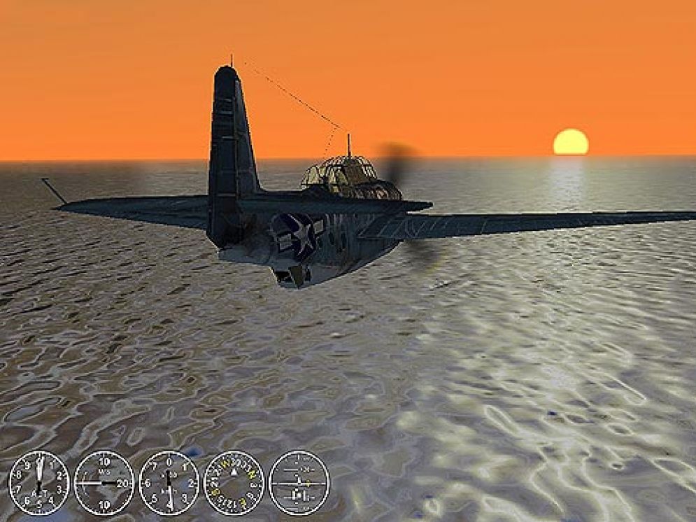 Screenshot ze hry Fighter Ace 3.5 - Recenze-her.cz