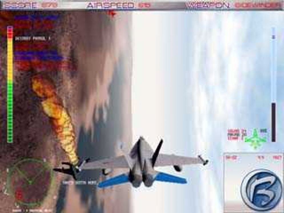 Screenshot ze hry Fighter Pilot - Recenze-her.cz