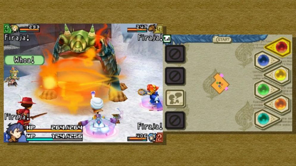 Screenshot ze hry Final Fantasy Crystal Chronicles: Echoes of Time - Recenze-her.cz