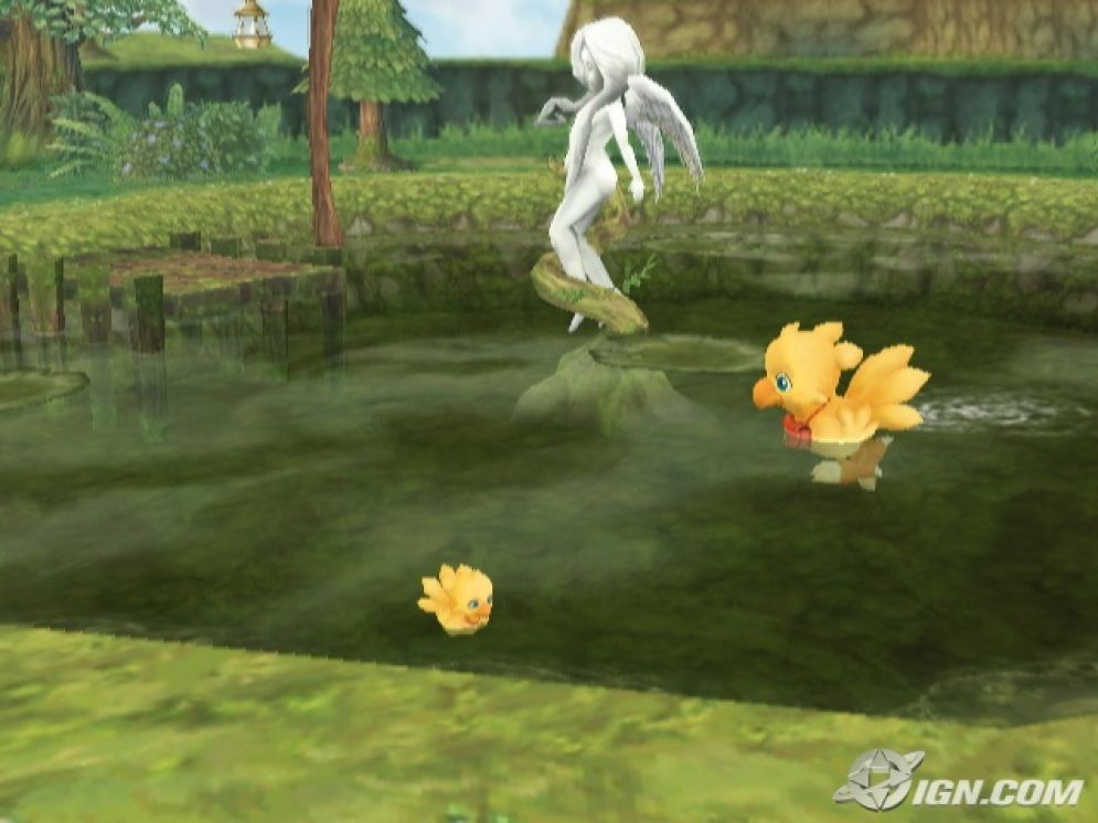 Screenshot ze hry Final Fantasy Fables: Chocobos Dungeon - Recenze-her.cz