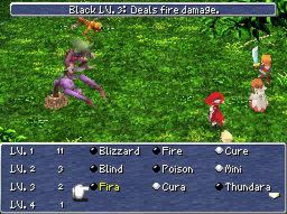 Screenshot ze hry Final Fantasy III - Recenze-her.cz