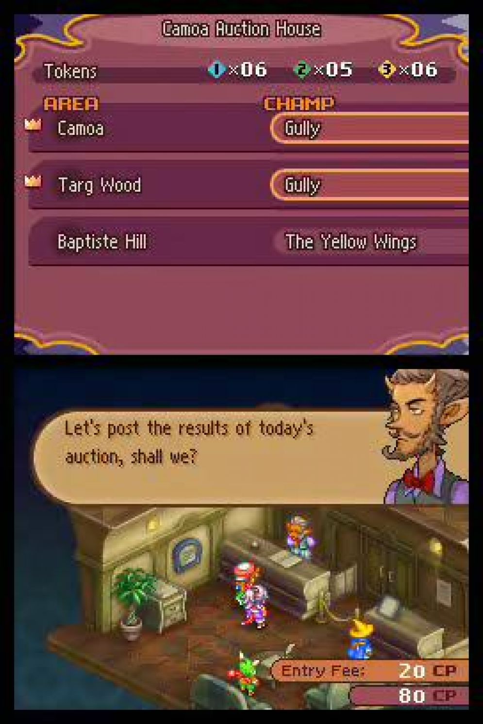 Screenshot ze hry Final Fantasy Tactics A2: Grimoire of the Rift - Recenze-her.cz