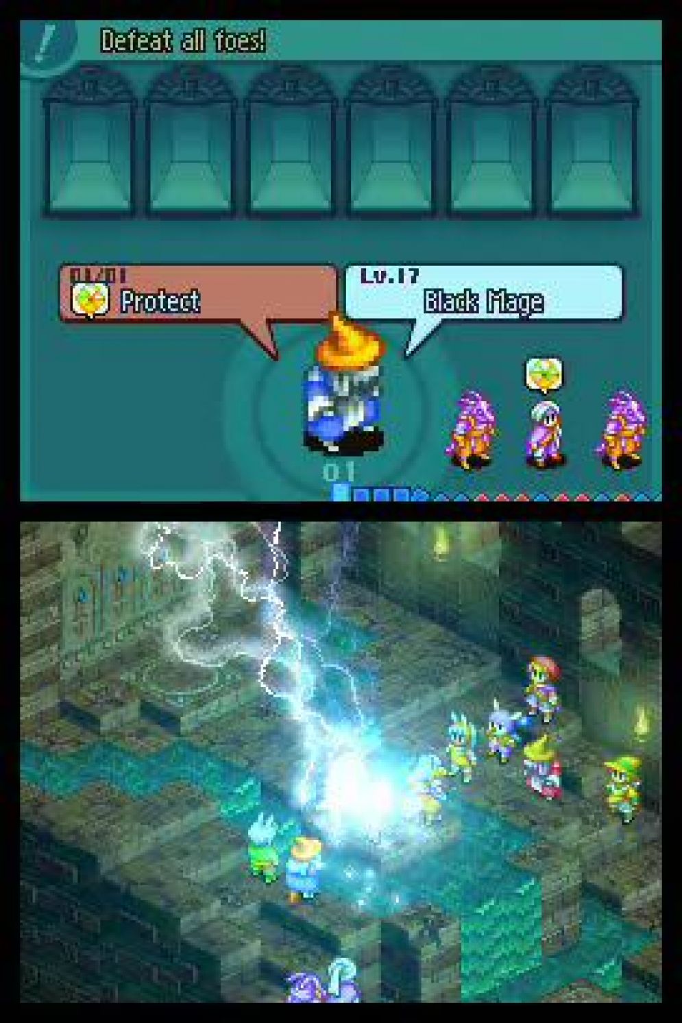 Screenshot ze hry Final Fantasy Tactics A2: Grimoire of the Rift - Recenze-her.cz