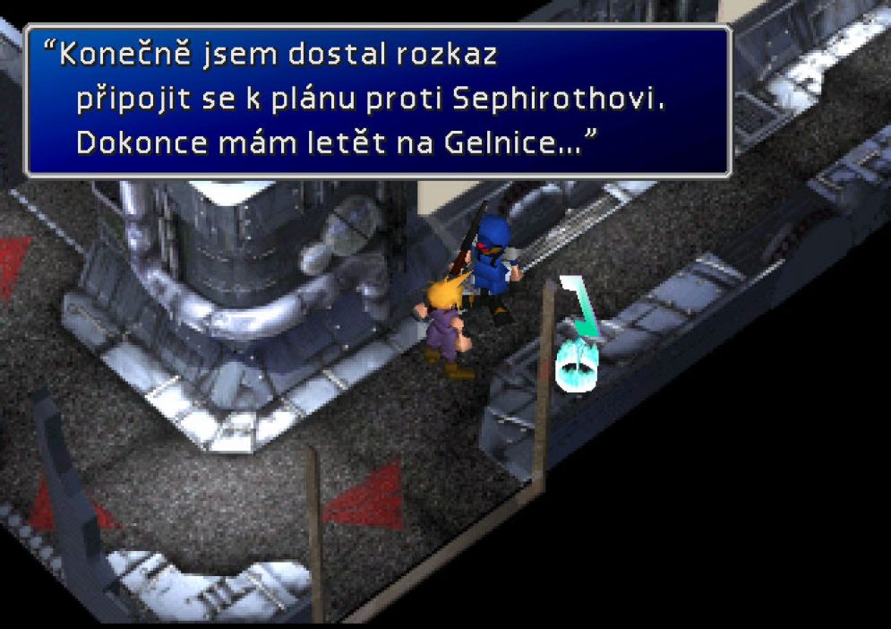 Screenshot ze hry Final Fantasy VII - Recenze-her.cz