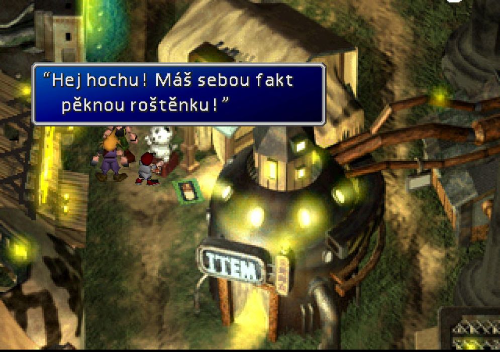 Screenshot ze hry Final Fantasy VII - Recenze-her.cz