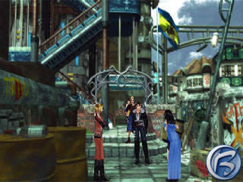 Screenshot ze hry Final Fantasy VIII - Recenze-her.cz
