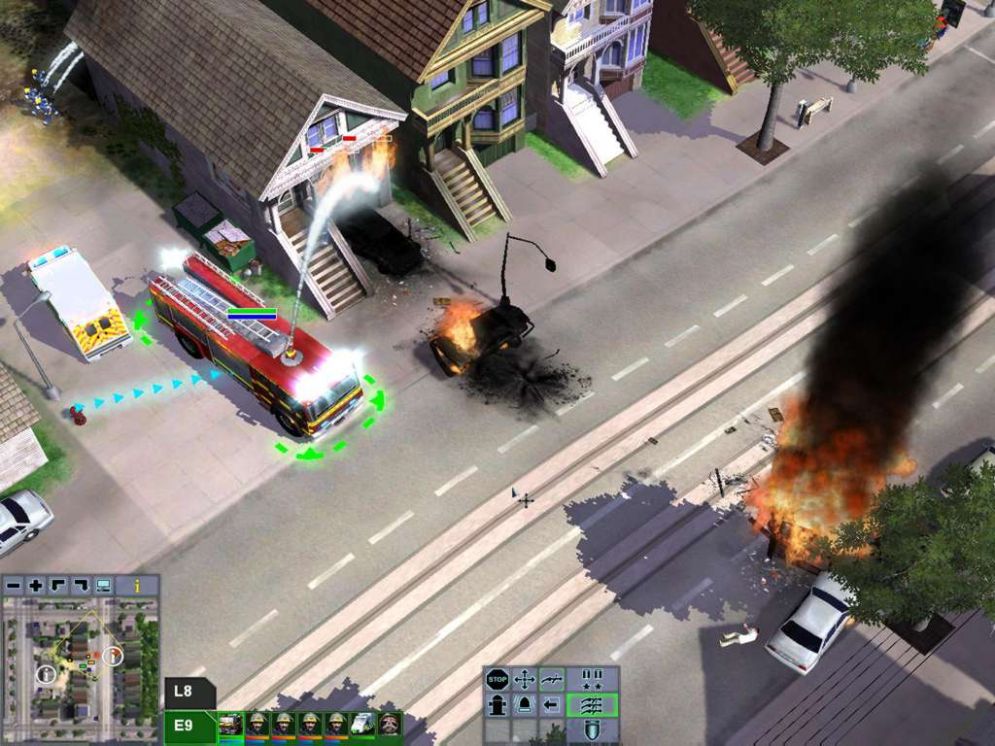 Screenshot ze hry Fire Department 2 - Recenze-her.cz