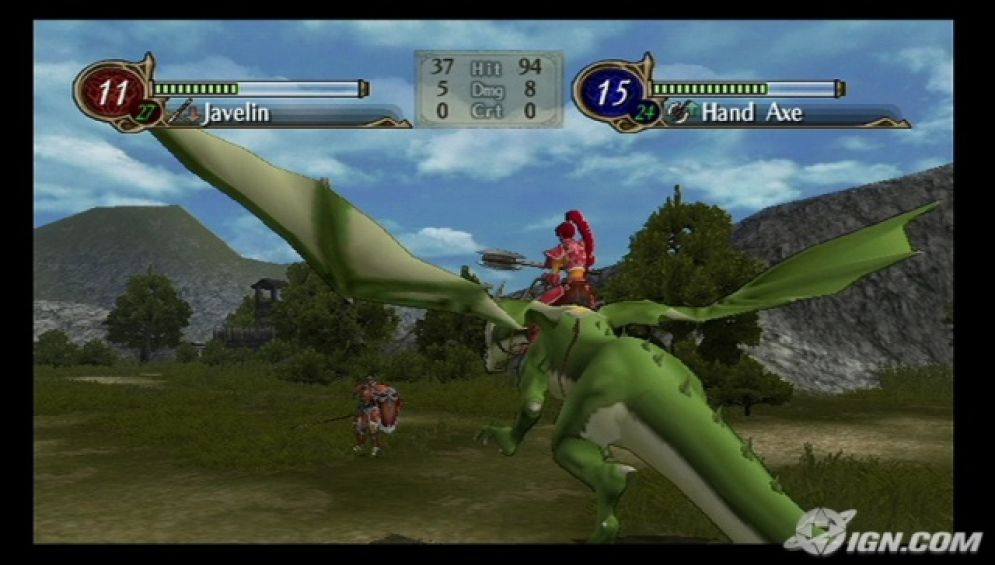 Screenshot ze hry Fire Emblem: Radiant Dawn - Recenze-her.cz