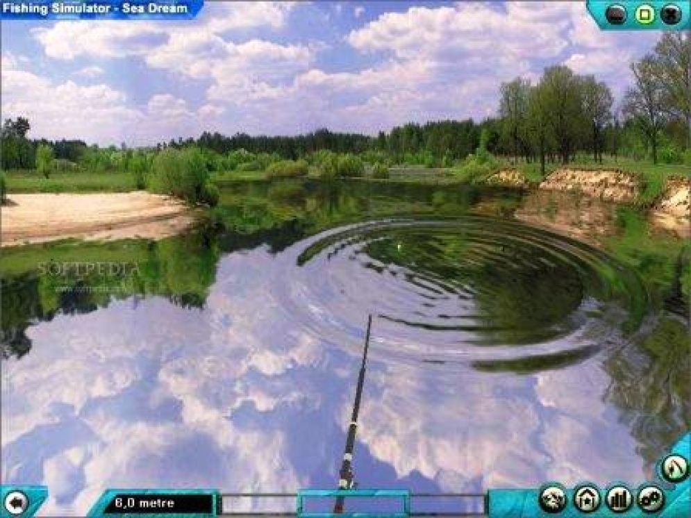 Screenshot ze hry Fishing Simulator 2011 - Recenze-her.cz