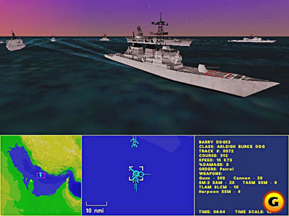 Screenshot ze hry Fleet Command - Recenze-her.cz