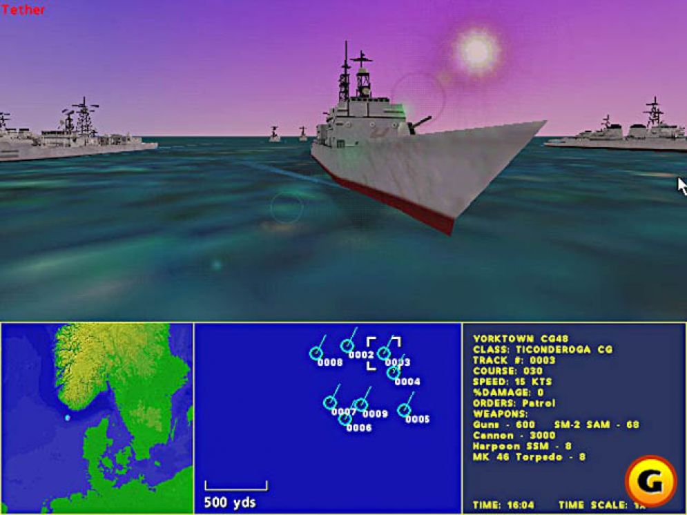 Screenshot ze hry Fleet Command - Recenze-her.cz