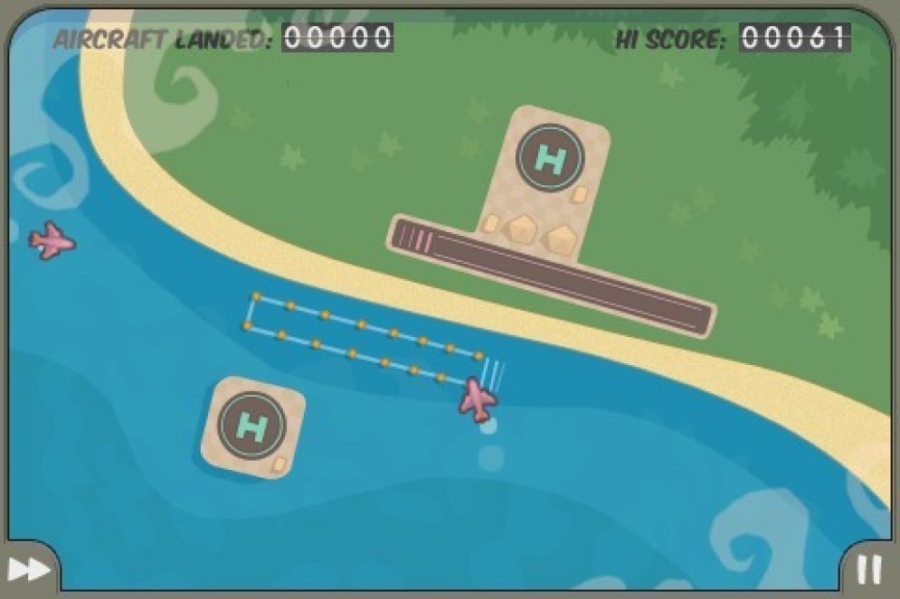 Screenshot ze hry Flight Control - Recenze-her.cz