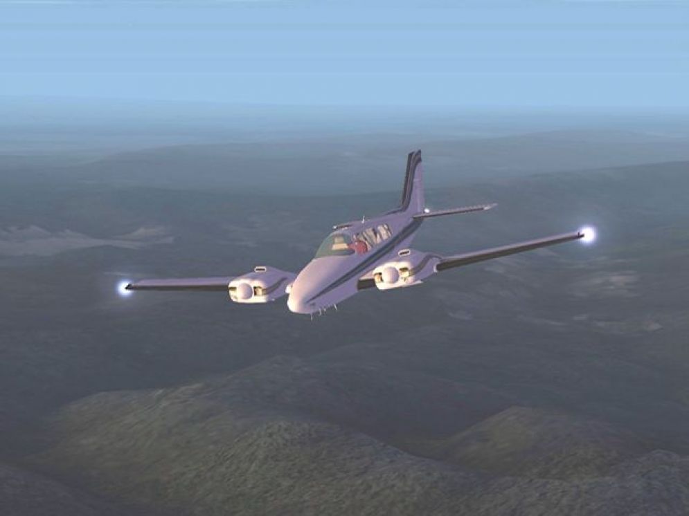 Screenshot ze hry Flight Simulator 2002 - Recenze-her.cz