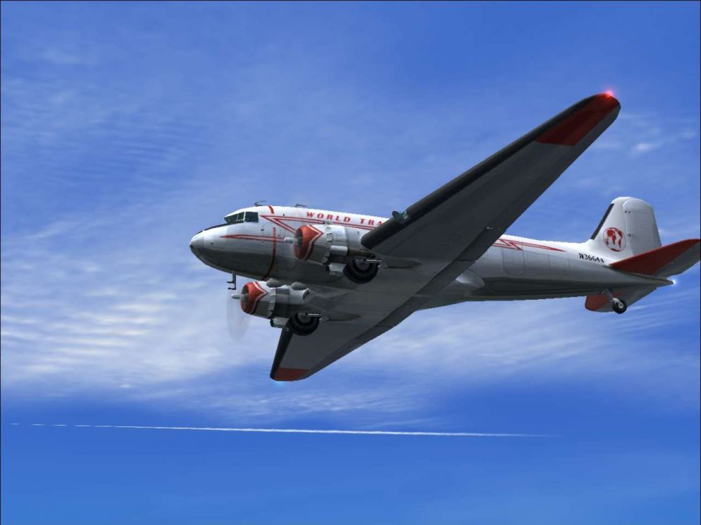 Screenshot ze hry Flight Simulator 2004: A Century of Flight - Recenze-her.cz