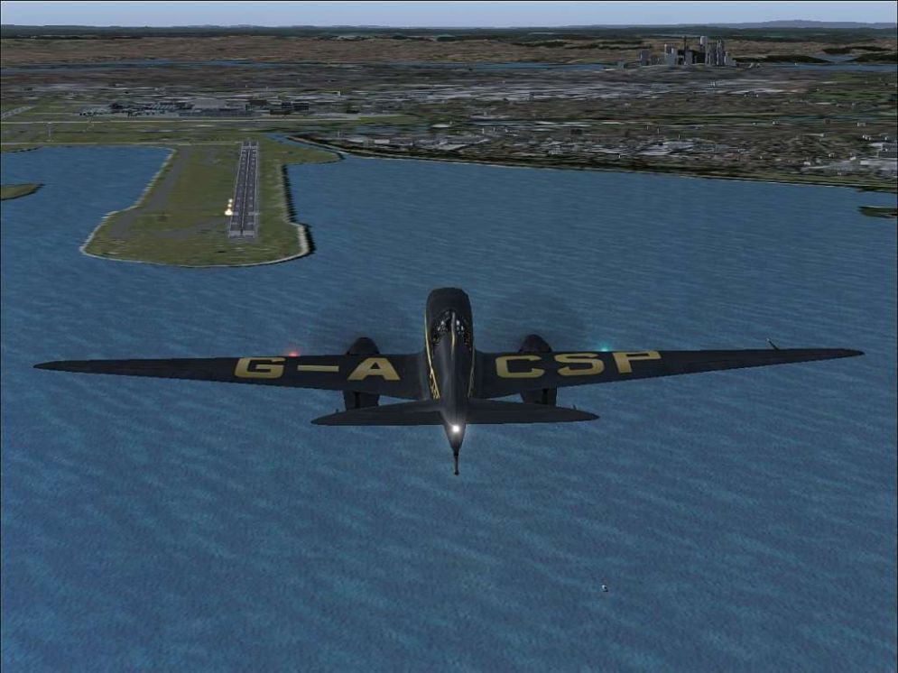 Screenshot ze hry Flight Simulator 2004: A Century of Flight - Recenze-her.cz