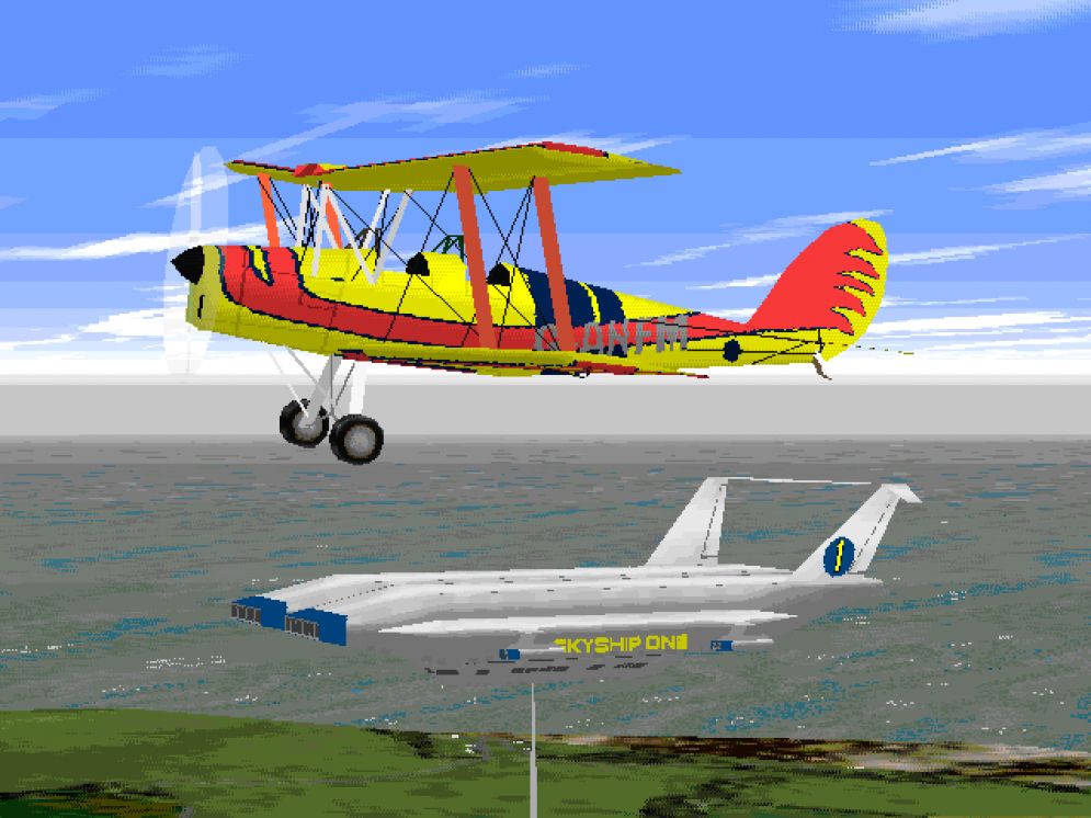 Screenshot ze hry Flight Simulator 98 - Recenze-her.cz