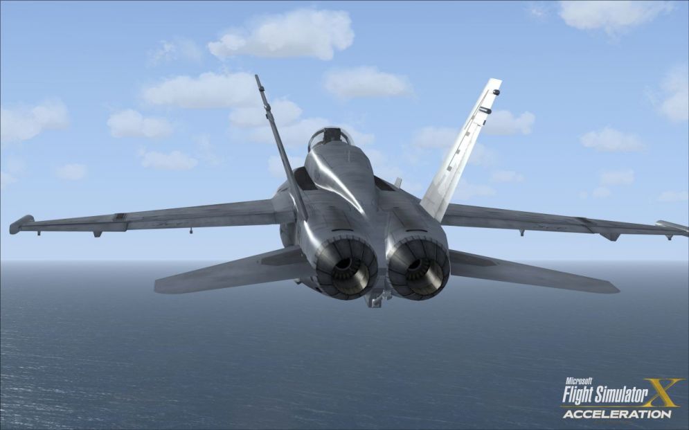 Screenshot ze hry Flight Simulator X: Acceleration - Recenze-her.cz