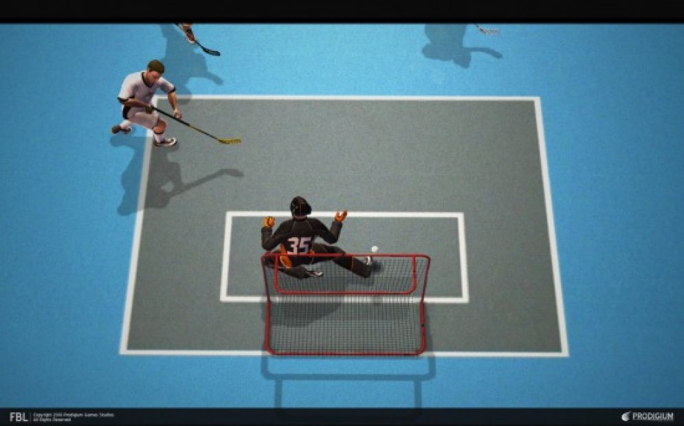 Screenshot ze hry Floorball League - Recenze-her.cz