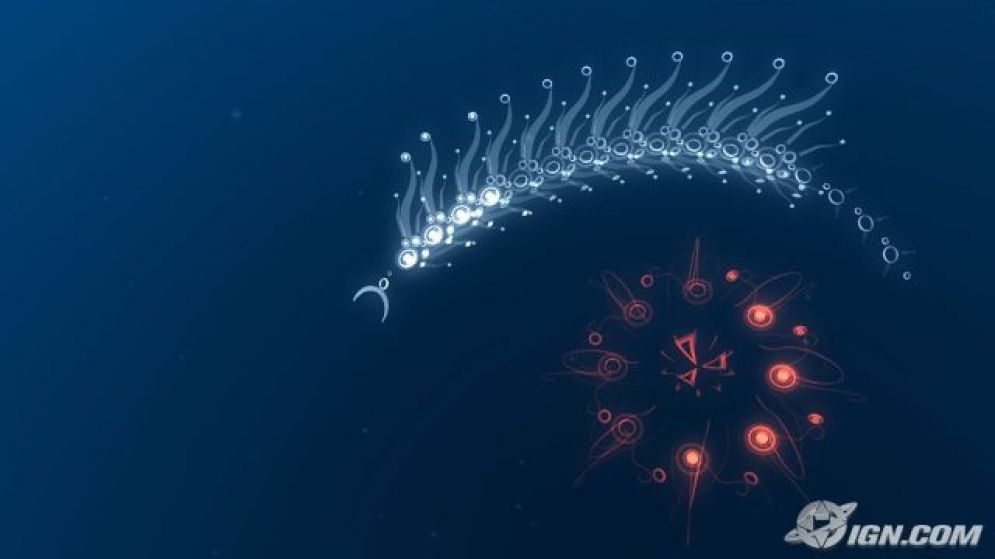 Screenshot ze hry flOw - Recenze-her.cz