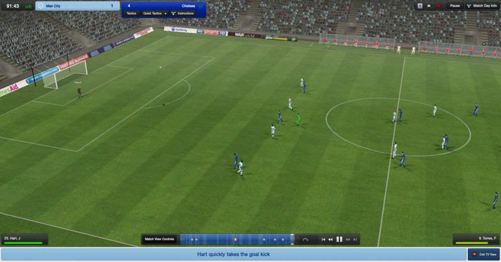 Screenshot ze hry Football Manager 2012 - Recenze-her.cz