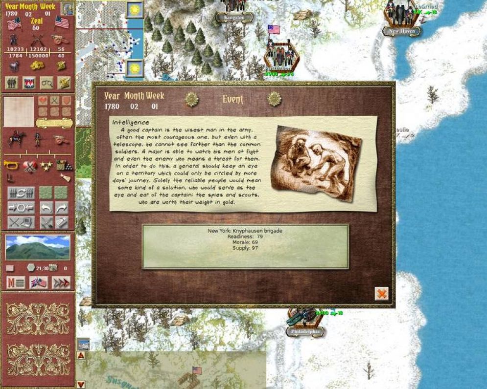 Screenshot ze hry For Liberty! - Recenze-her.cz