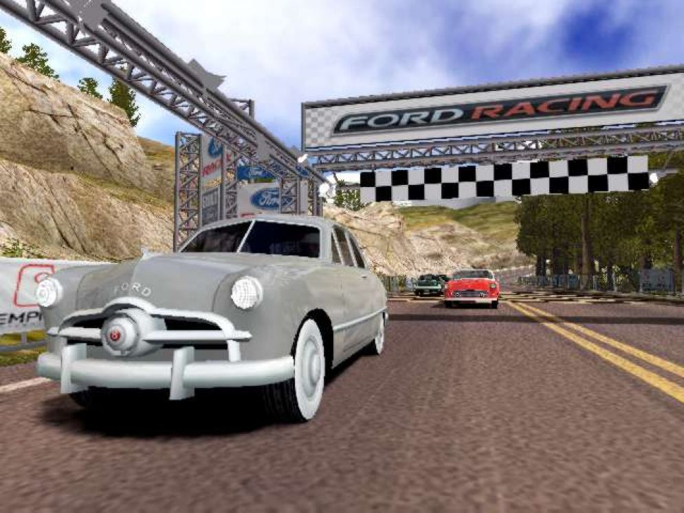 Screenshot ze hry Ford Racing 2  - Recenze-her.cz